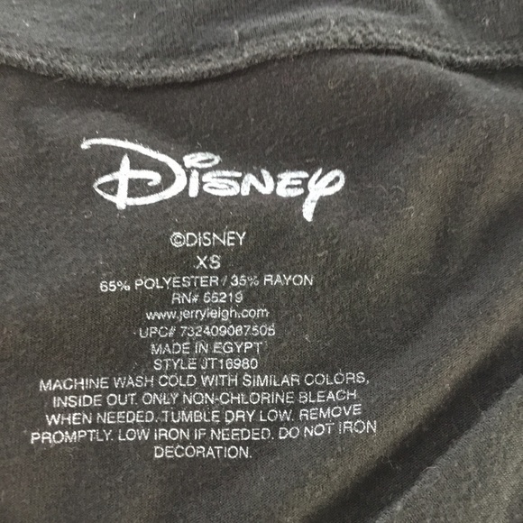 4/$16 🦋 Disney Classic 5 Tee, size XS - Picture 3 of 3